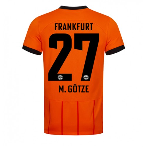 Pánský Fotbalový dres Eintracht Frankfurt Mario Gotze #27 2024-25 Třetí Krátký Rukáv